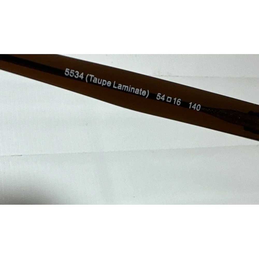 Coach HC 6129 5534 Women's Taupe Laminate Eyeglasses Optical Frame 54-16-140